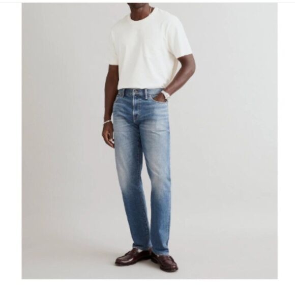 NWT MADEWELL 1991 Straight Jeans Size 32 x 32 - Picture 1 of 10